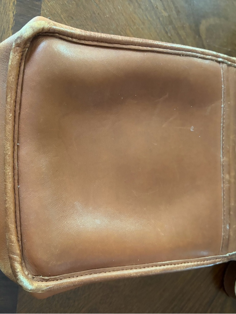 COACH VINTAGE BRITISH TAN MURPHY SHOULDER CROSSBODY BAG - Picture 7 of 9